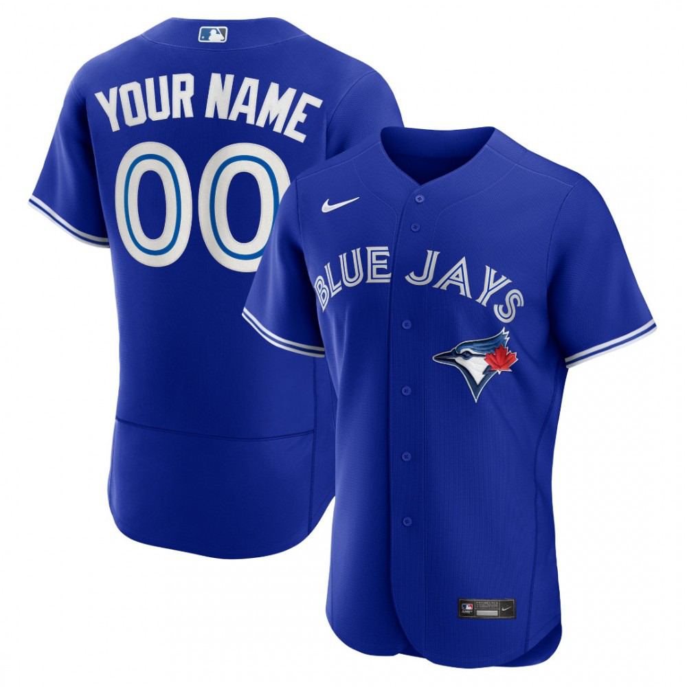 Toronto Blue Jays Alternate Authentic Custom Jersey - Royal-Pro Kit Vault | Brand New 26/27 Sports Jerseys